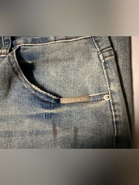 UNKNOWN TAL Light Blue Straight Jeans